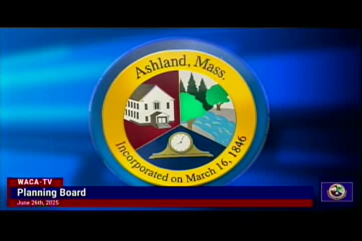 Planning Board Meeting June 26