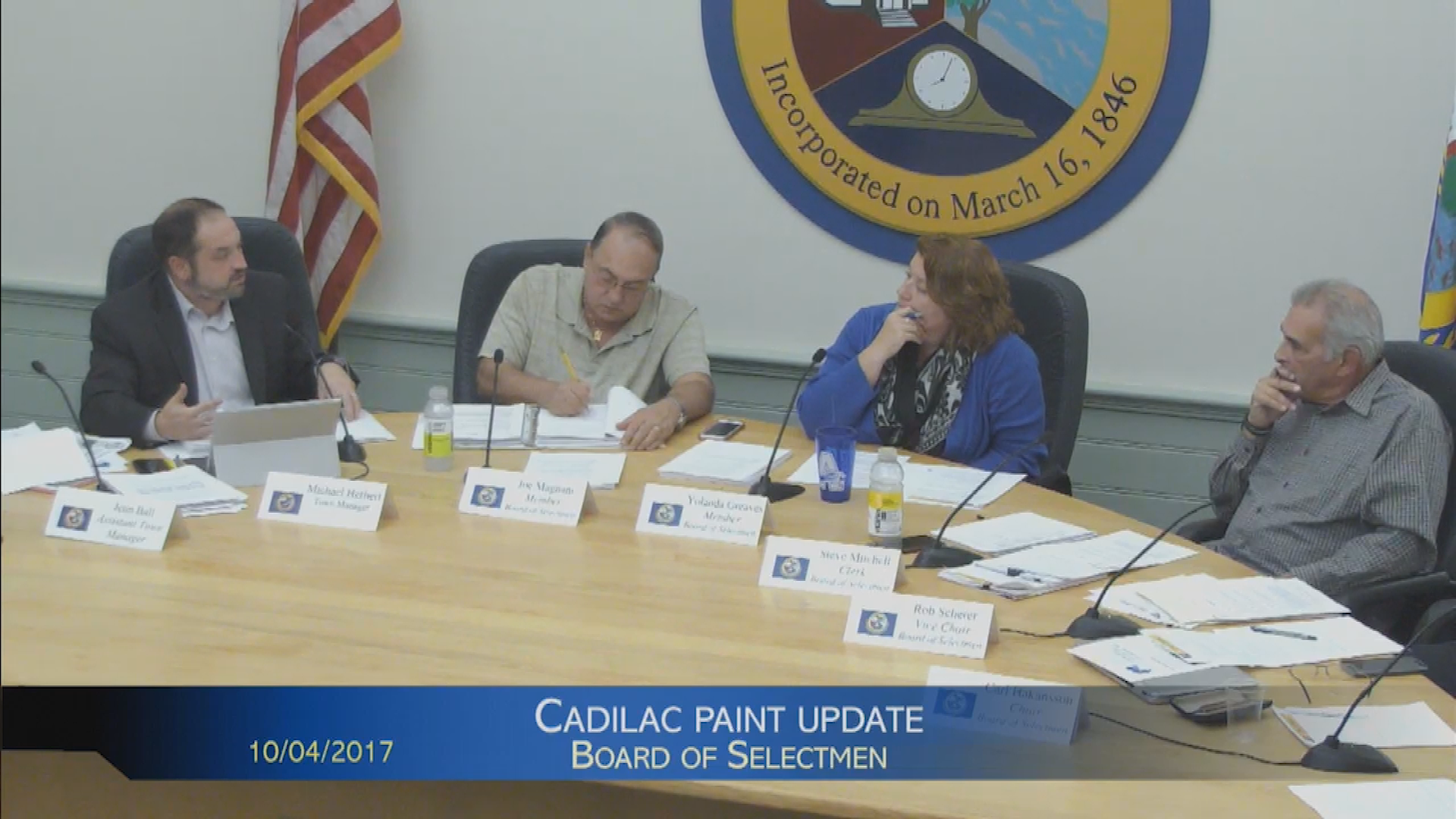 Selectmen'a Meeting 10-4-17