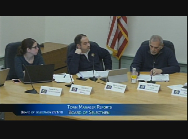Selectmen's Meeting February 21, 2018