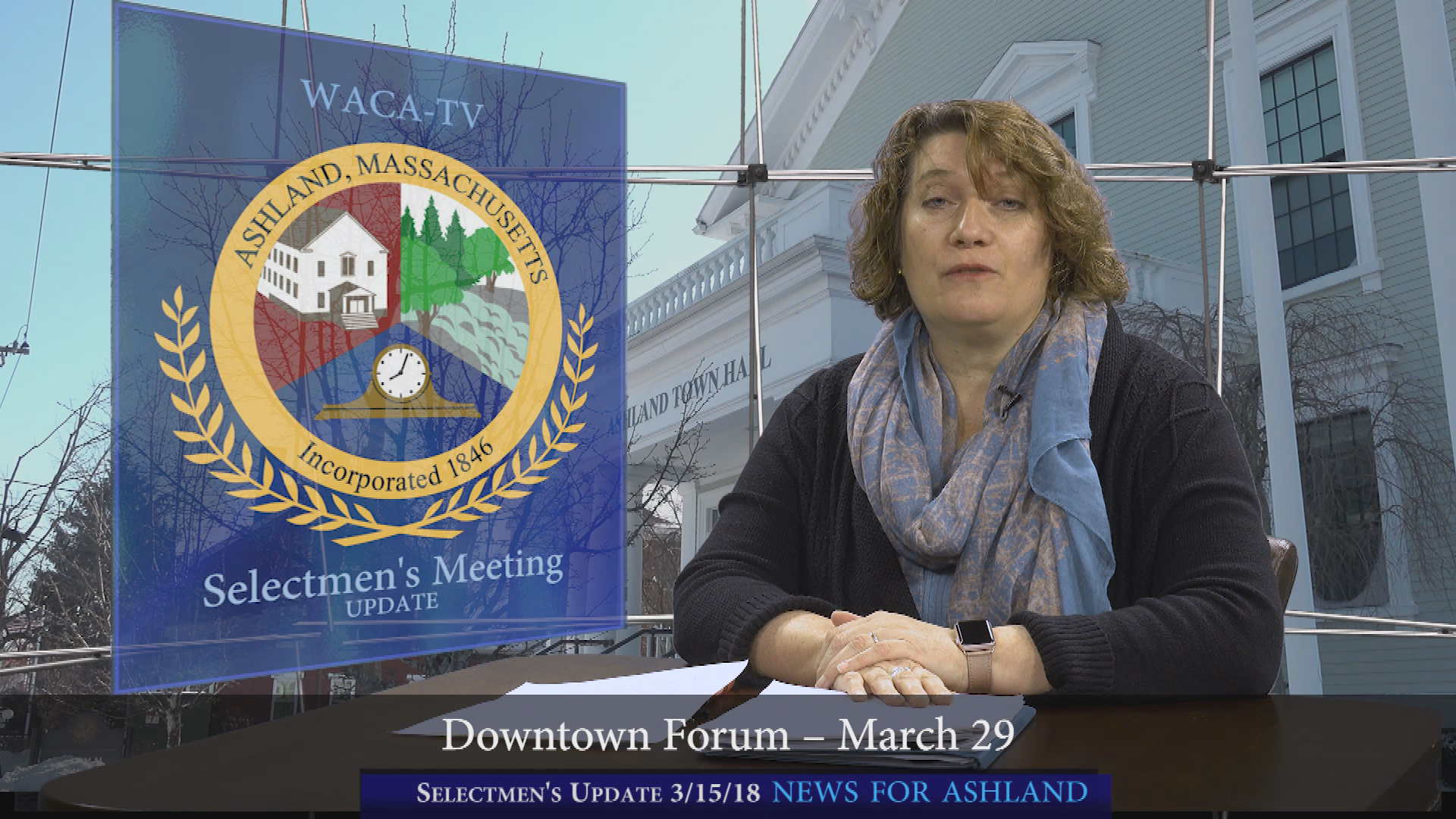 Selectmen's Update MARCH 15 2018