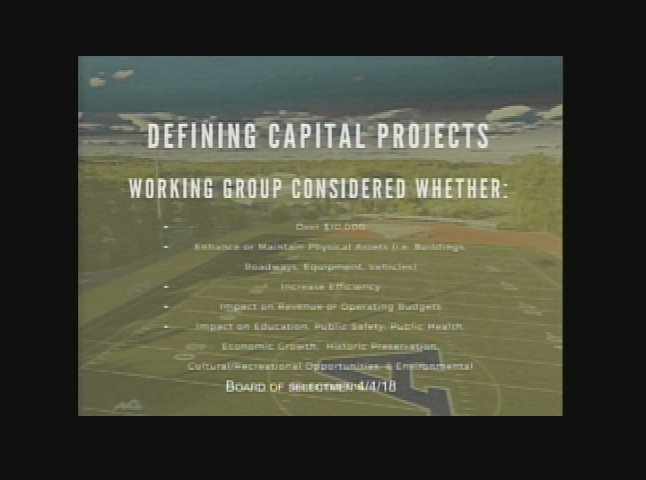 Selectmen's Meeting April 4, 2018