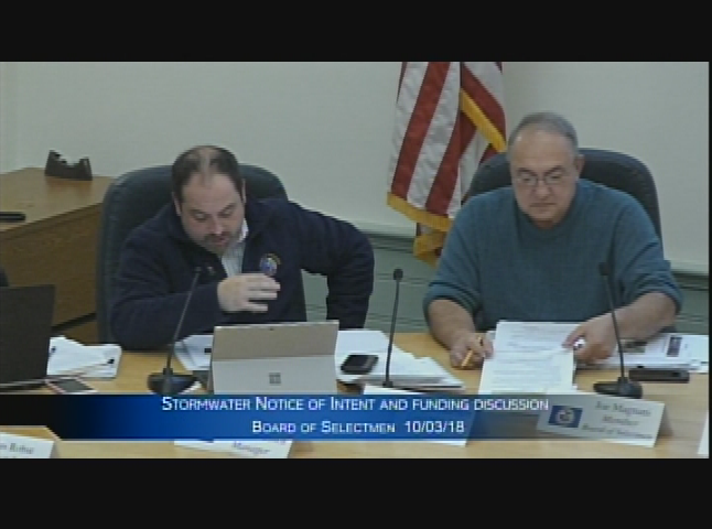 Selectmens Meeting October 3, 2018