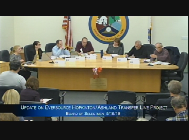 Selectmen's Meeting May 15, 2019