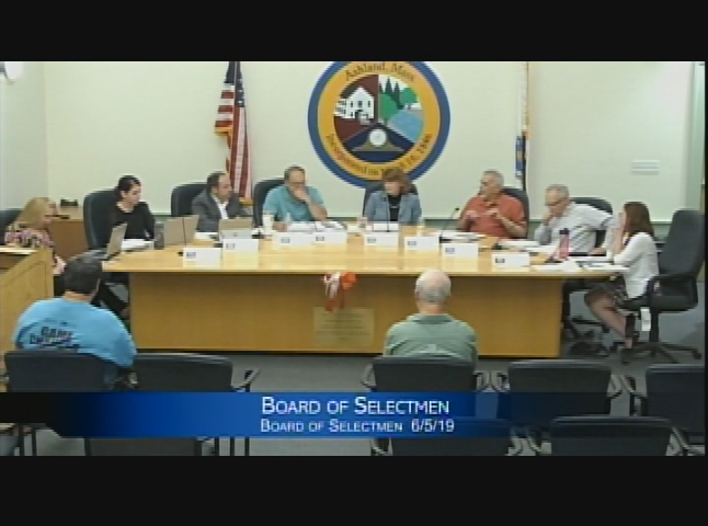Selectmen's Meeting June 5 2019