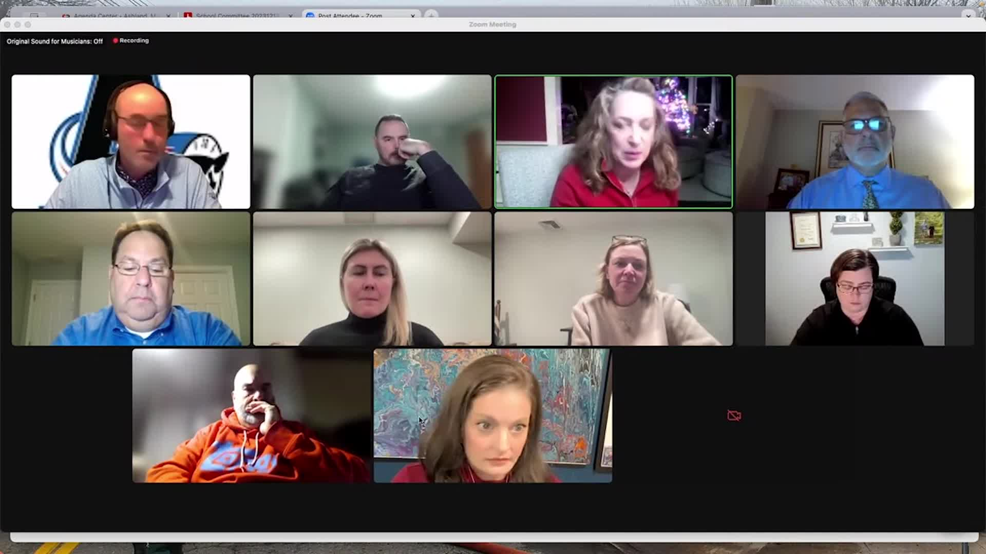 School Committee Meeting 12-13-23